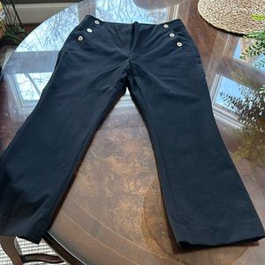 Whbm black high waisted pant